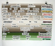 Artists may share formal and informal social networks 2009